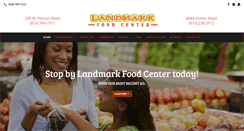 Desktop Screenshot of landmarkfoodcenter.com